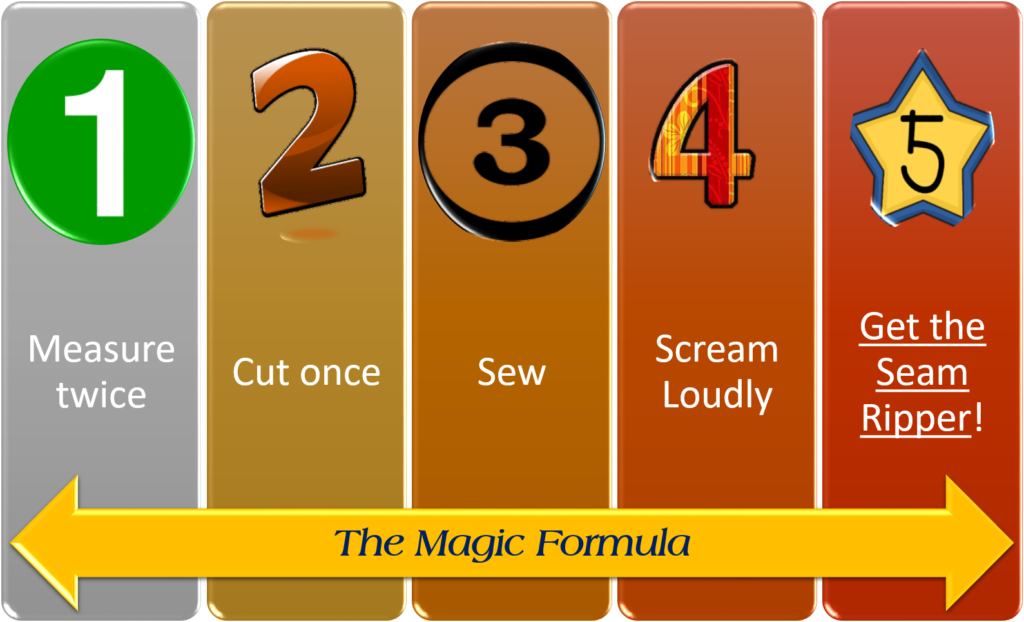 The Magic Seam Ripper Formula