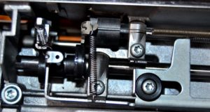 Inside of a Bernina Artista 170 - sewing machine trouble 101
