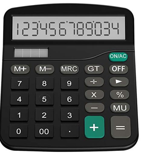 large button calculator for quilting