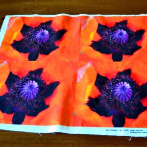 Poppy center 4-set printed panel