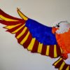 Wing flare of Arizona Flag shaped wall hanging