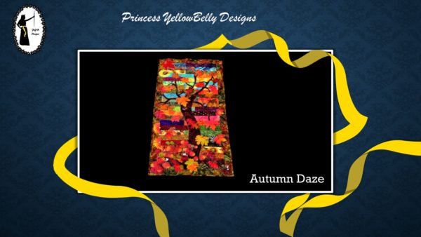 pattern cover of the maple tree wall hanging autumn daze