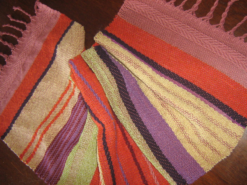 Woven fabric rug
