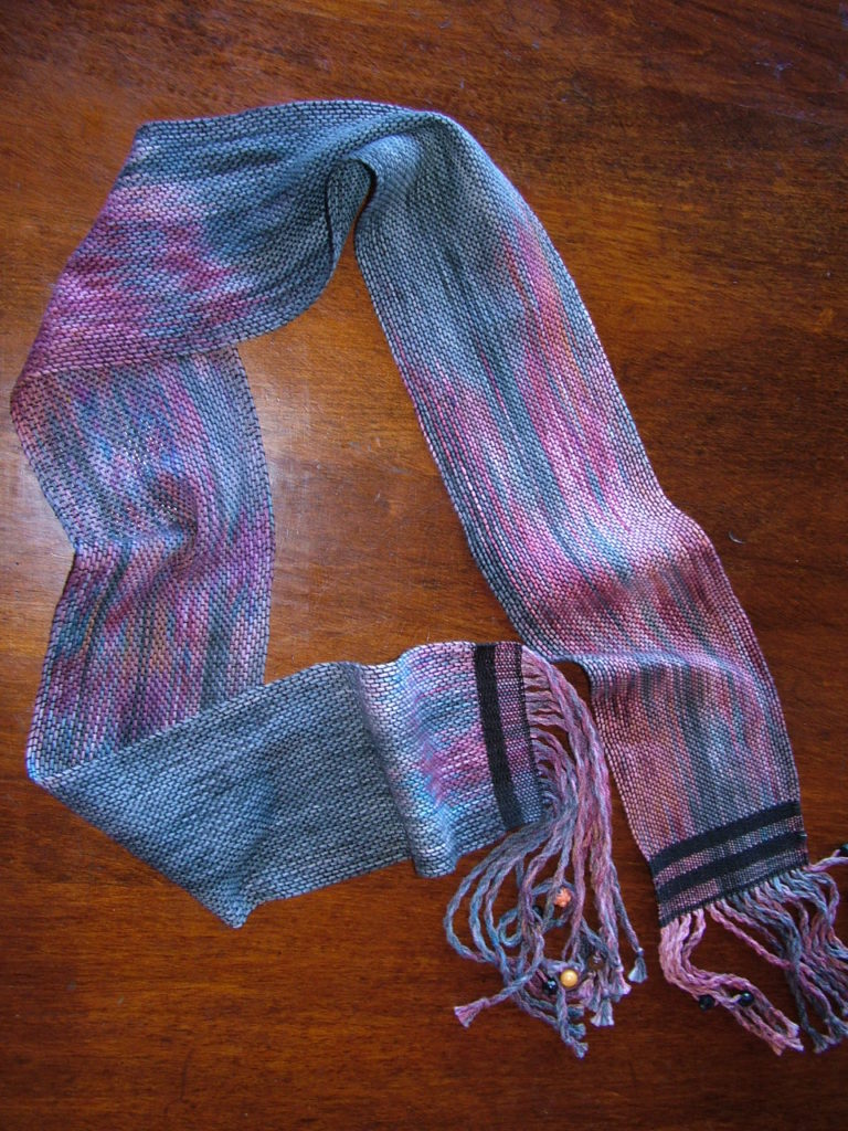 woven scarf