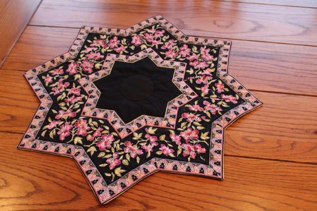 Reverse image star table topper