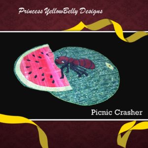 Princess YellowBelly Designs cover of picnic crasher printed pattern