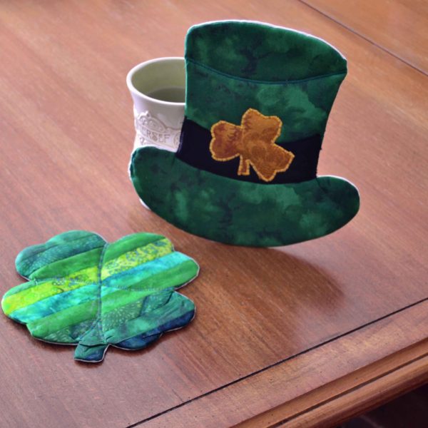 St. Patrick’s Day Mug Rugs – Set of Two